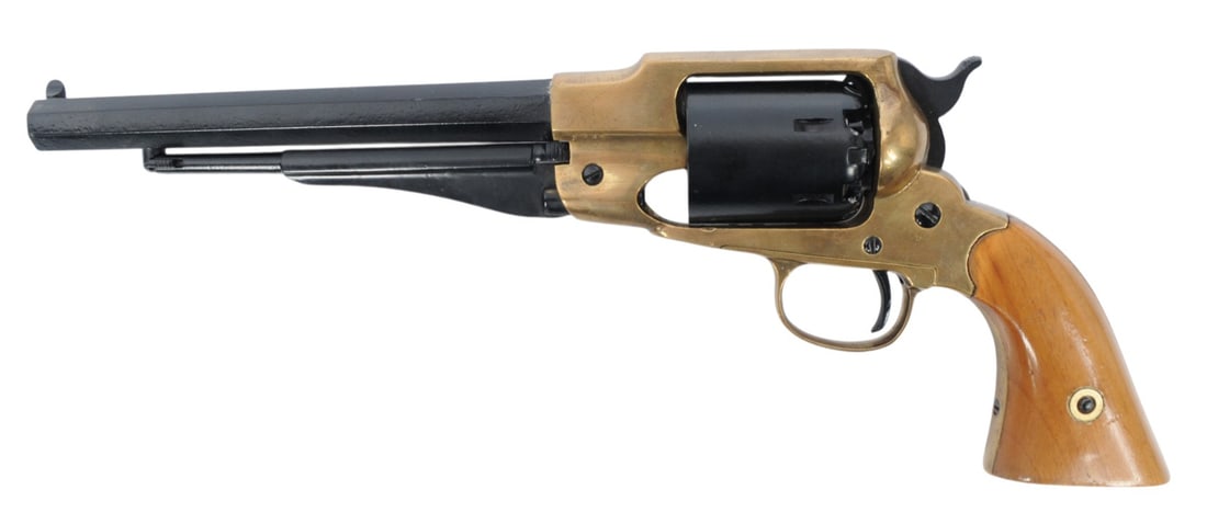 Italian FIE Model 1858 Remington New Army 44 Cal. Single Action Cap & Ball Revolver No FFL(J1) - 2