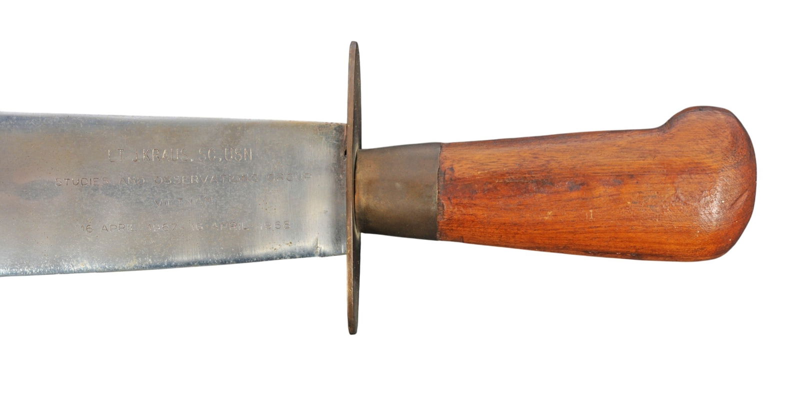 Rare Vietnam War "Studis & Observations" Group Presentation Bowie for USN LTJ Kraus, SC (HKR) - 2