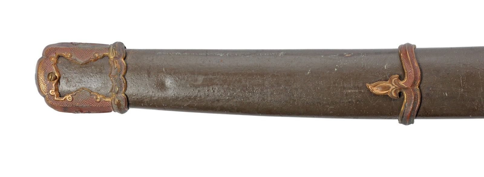 Japanese Army Officers Signed Sword in WWII Shin Gunto Combat Mounts (G3M) - 14