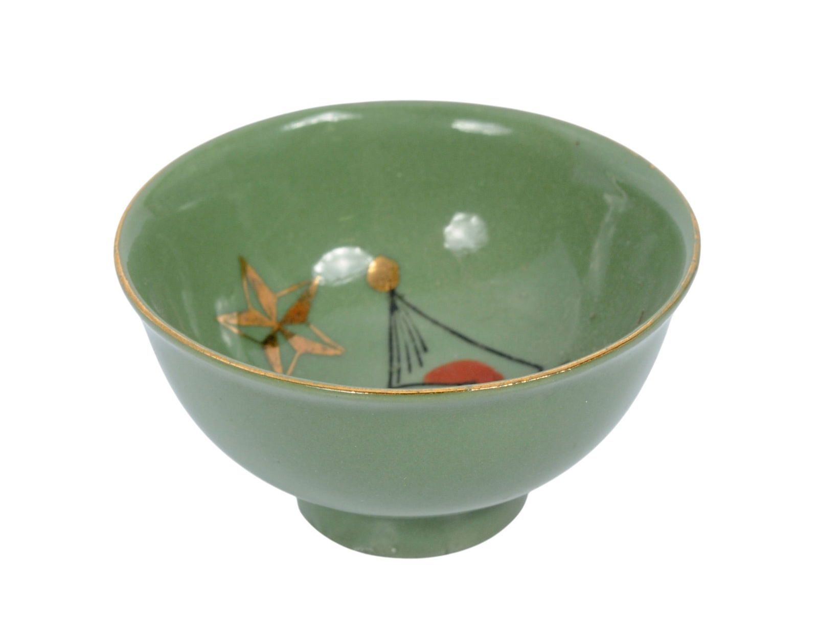 Japanese WWII Sake Cups and Serving Tray (CPD) - 6