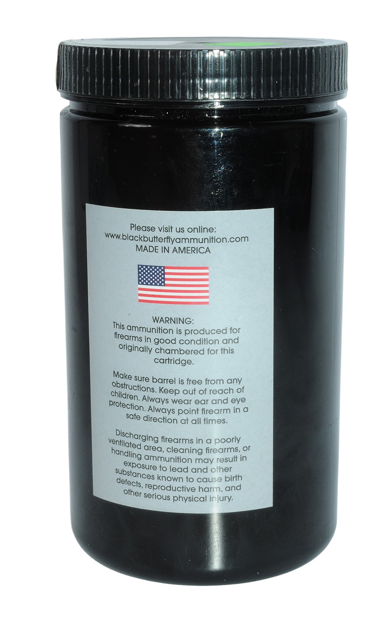 Black Butterfly Ammunition 458 SOCOM 350Gr. Can of 55 Rds.(RCT) - 2