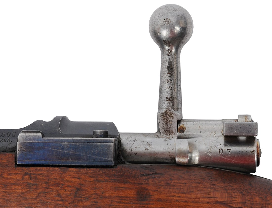 Chilean Model 1895 Mauser 7x57mm Bolt-action Rifle FFL Required: K3307 (A1) - 13