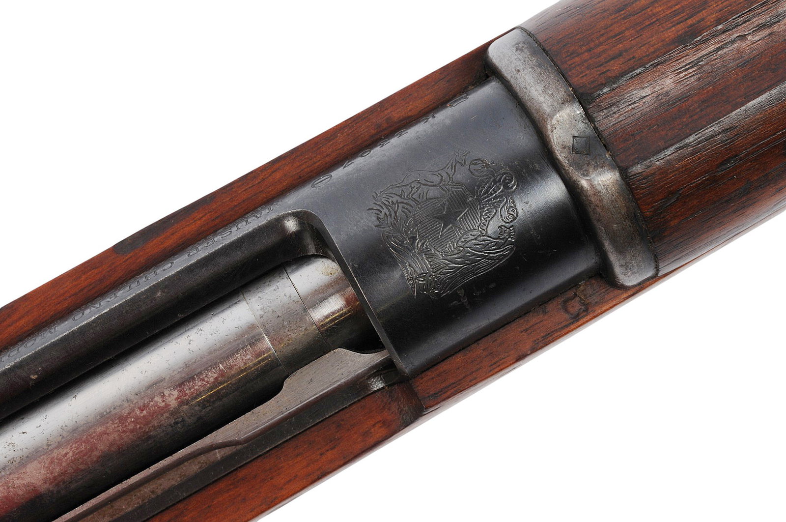 Chilean Model 1895 Mauser 7x57mm Bolt-action Rifle FFL Required: K3307 (A1) - 5