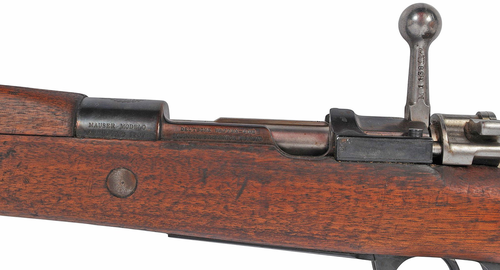 Argentinian Model 1909 Mauser 7.65x53mm Bolt-action Rifle - FFL Required: M1138 (A1) - 11