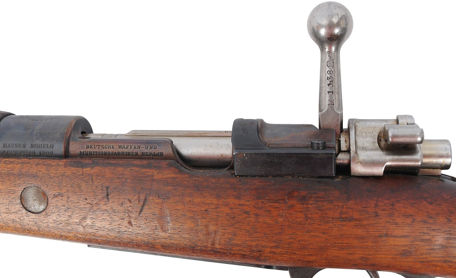 Argentinian Model 1909 Mauser 7.65x53mm Bolt-action Rifle - FFL Required: M1138 (A1) - 15