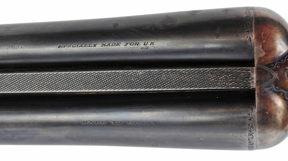 Spanish Ebor "Field Grade" 12 Gauge Double Barrel Shotgun FFL Required: 4465 (A1) - 5