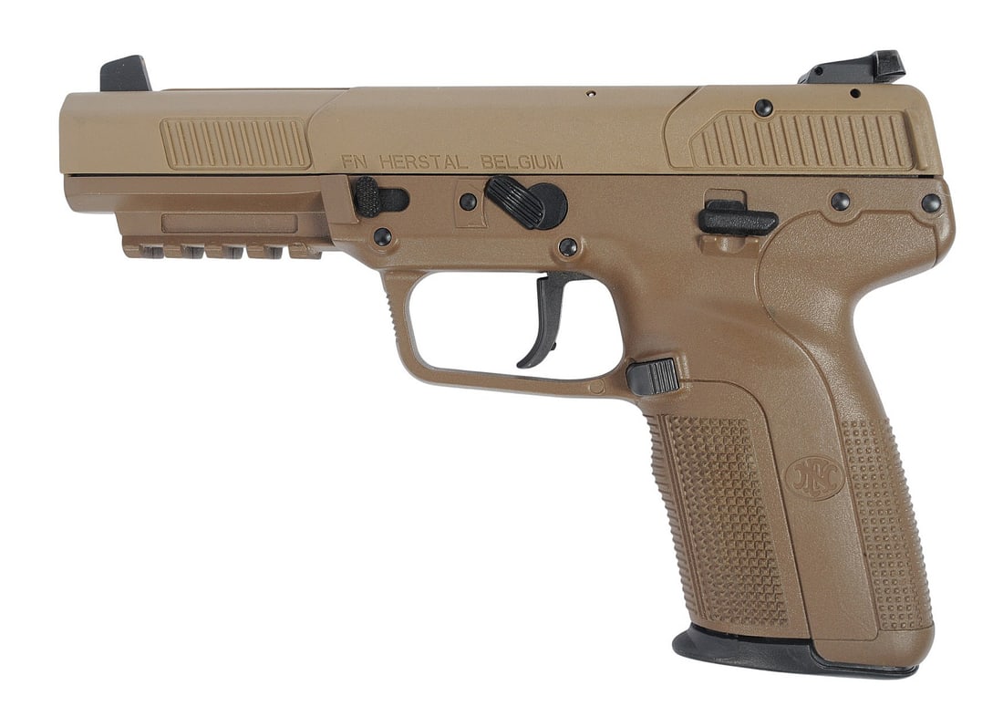 FN Five Seven FDE 5.7x28mm Semi Auto Pistol FFL 386411624(DMW1) - 5