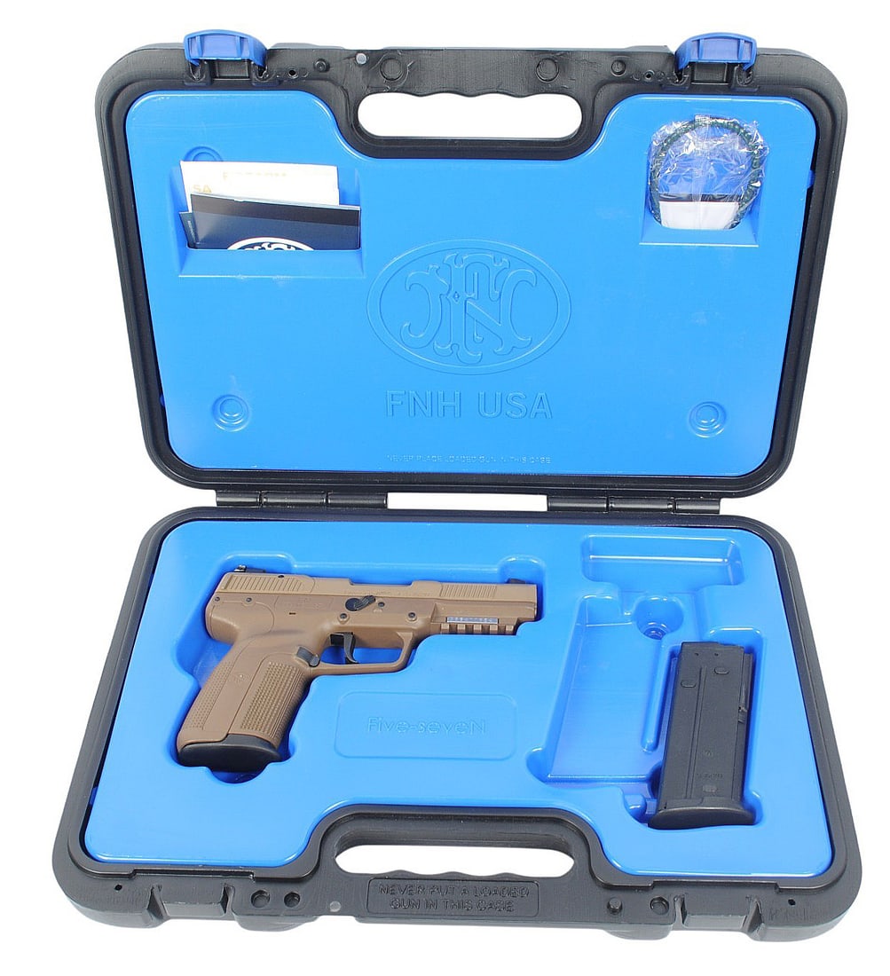 FN Five Seven FDE 5.7x28mm Semi Auto Pistol FFL 386411624(DMW1) - 9