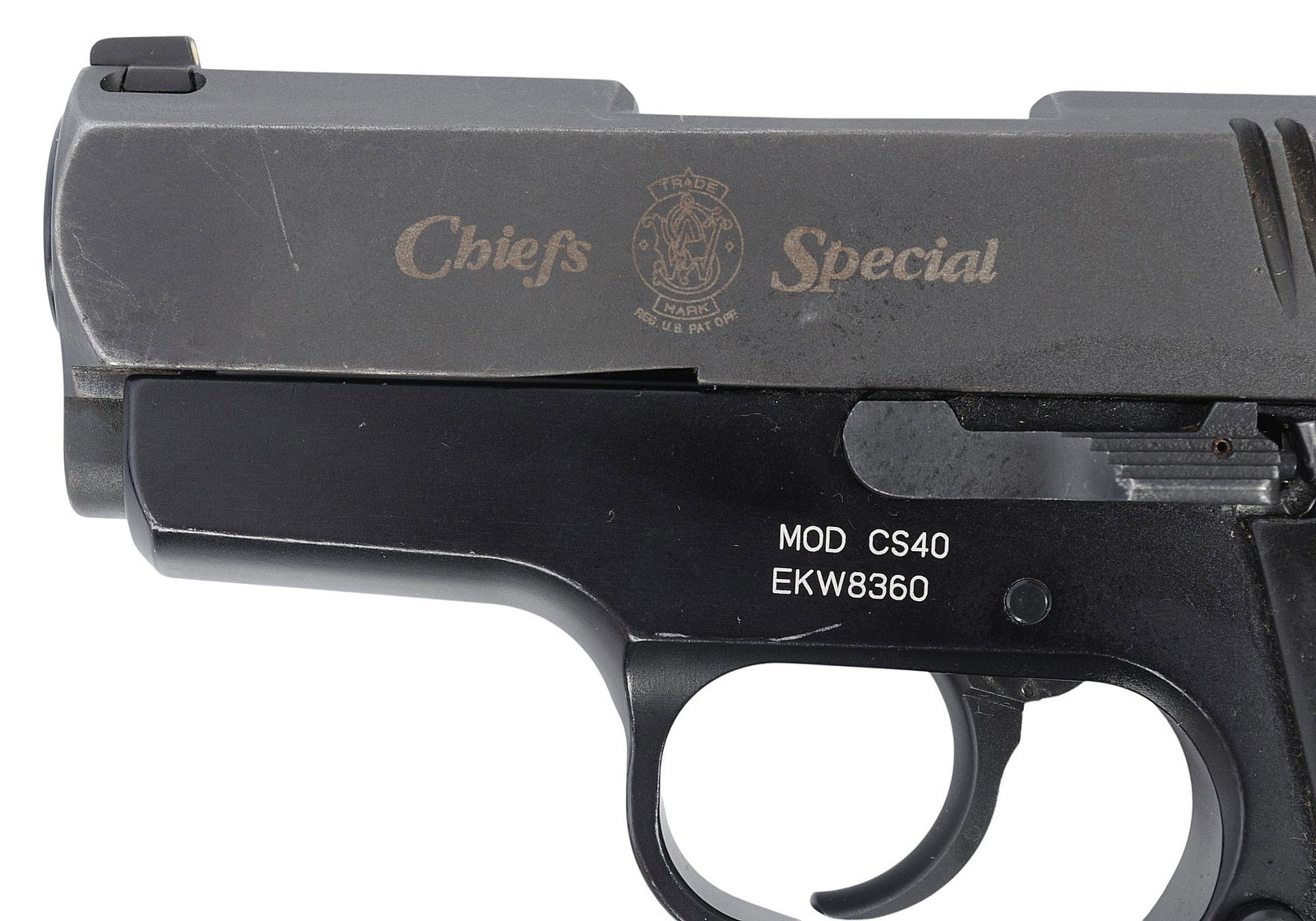 Smith & Wesson Model CS40 40 S&W Chiefs Special Semi Auto Pistol FFL EKW8360 (DMW1) - 4