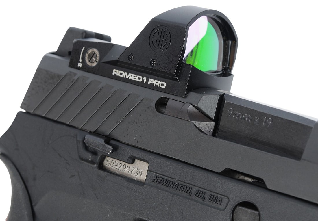 Sig P320 9mm Semi Auto Pistol with Romeo 1 Pro Red Dot FFL 58H294734(DMW1) - 4