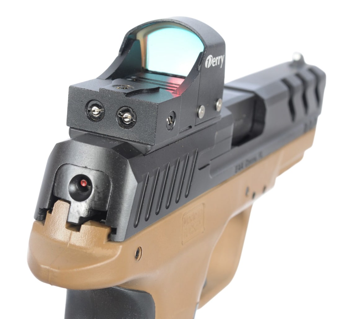 EAA MC28SAT 9mm Semi Auto Pistol with Derry Red Dot FFL T6368-22AV00527(DMW1) - 8