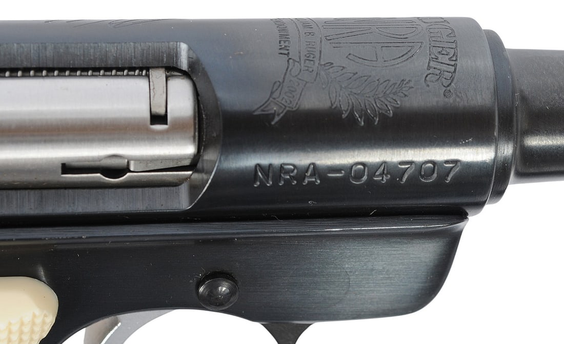 Ruger MKII 22LR NRA Commemorative Series Semi Auto Pistol FFL NRA-04707(DMW1) - 3