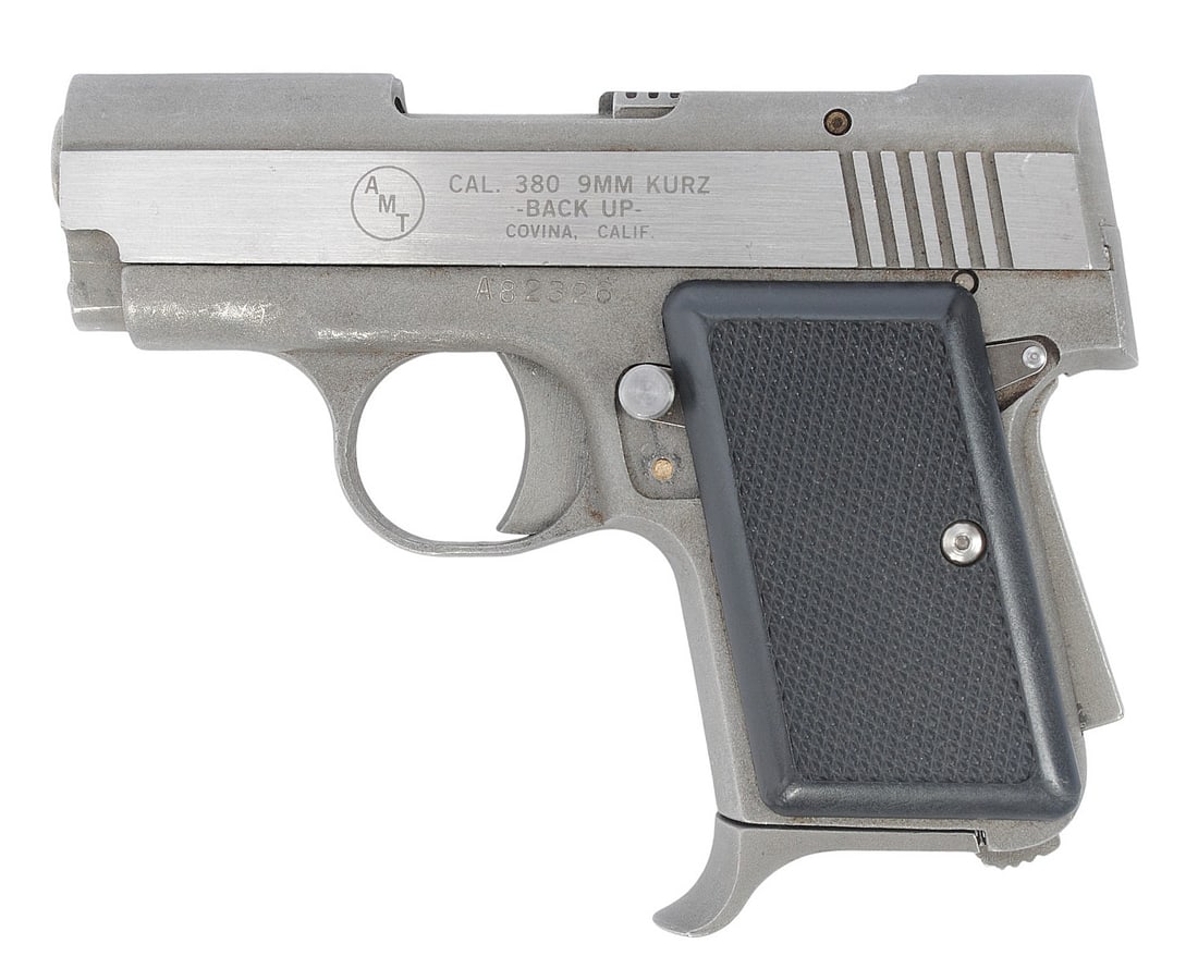 AMT "Back Up" 380 ACP Semi Auto Pocket Pistol FFL 521286 (DMW1) - 2