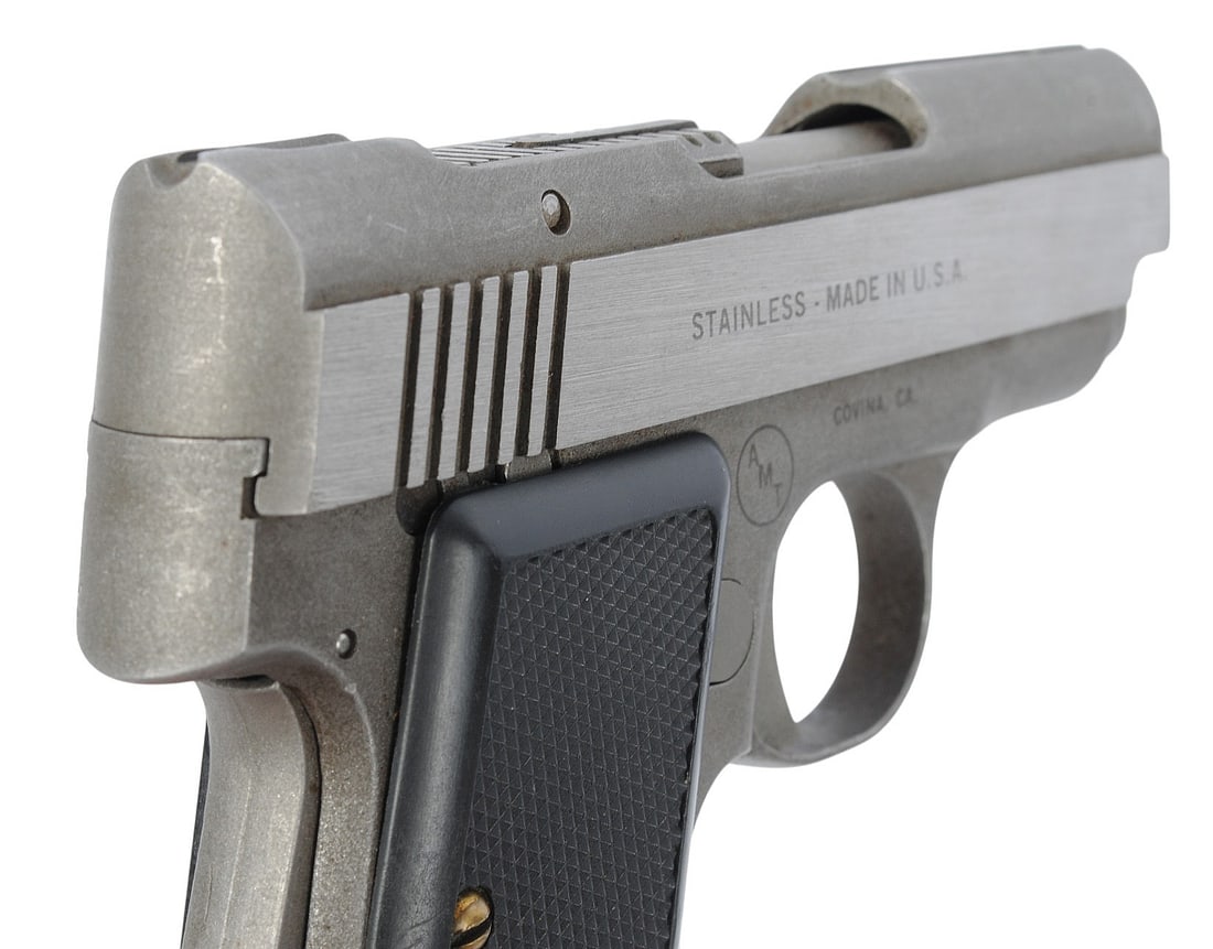AMT "Back Up" 380 ACP Semi Auto Pocket Pistol FFL 521286 (DMW1) - 4