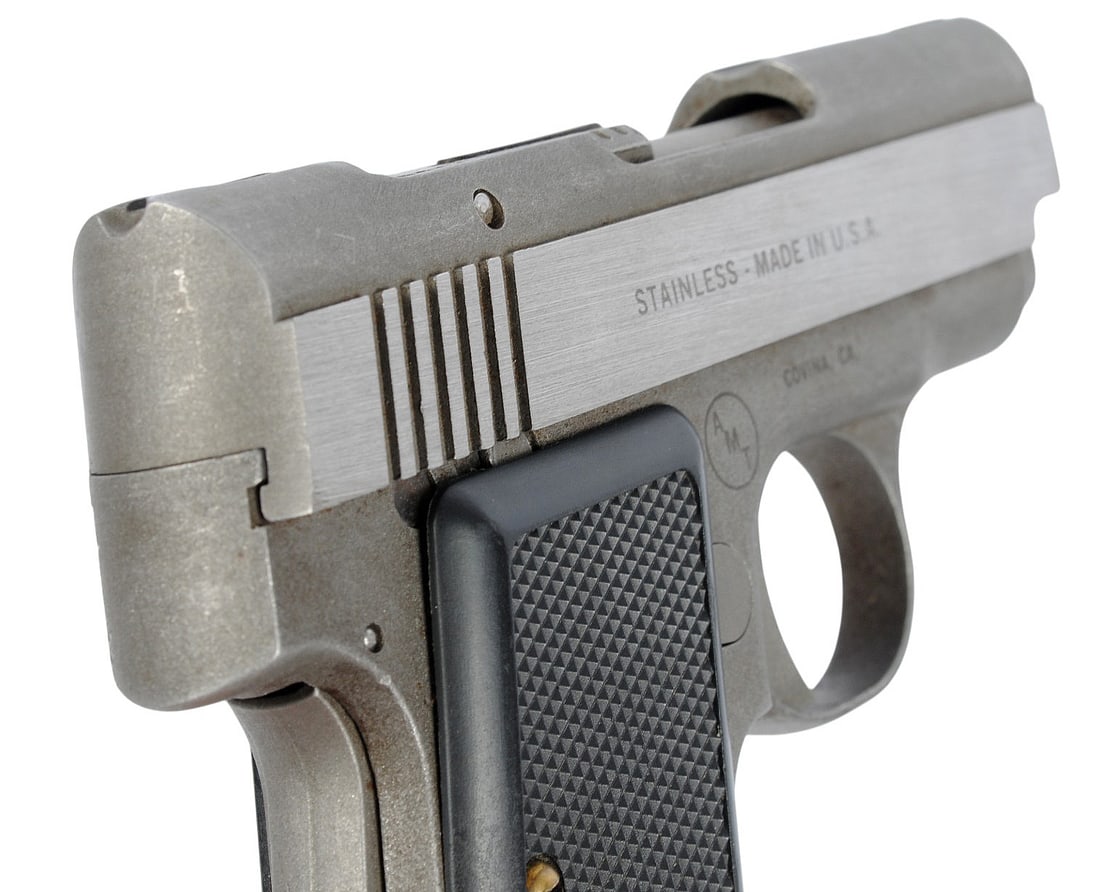 AMT "Back Up" 380 ACP Semi Auto Pocket Pistol FFL 521286 (DMW1) - 6