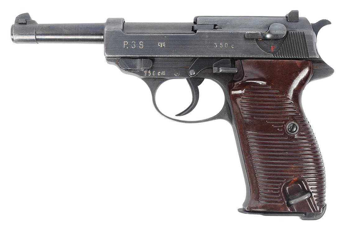 German WWII Spreewerke "CYQ" Code P38 9mm Semi Auto Pistol FFL 350C (J2L1) - 5