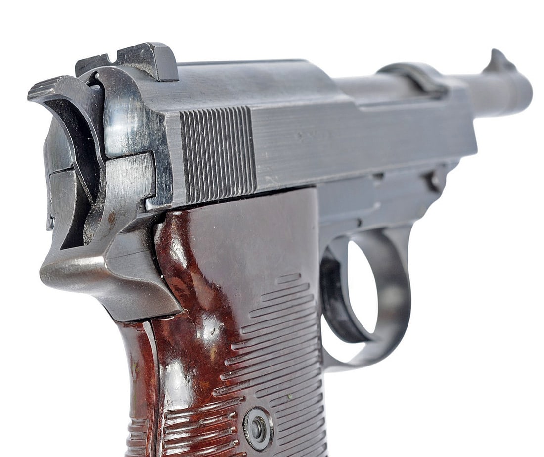 German WWII Spreewerke "CYQ" Code P38 9mm Semi Auto Pistol FFL 350C (J2L1) - 7