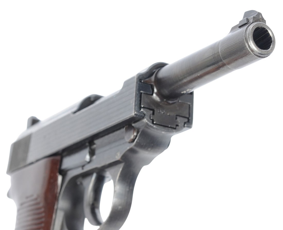 German WWII Spreewerke "CYQ" Code P38 9mm Semi Auto Pistol FFL 350C (J2L1) - 8