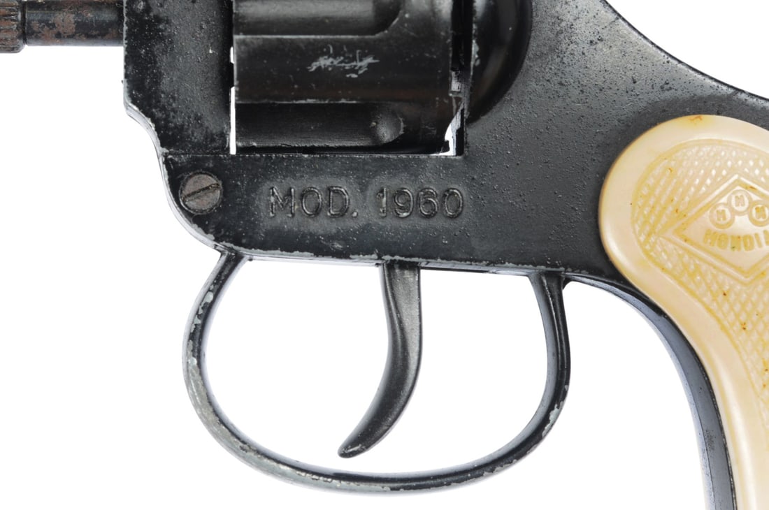 Italian Mondial Model 1960 22 Cal. Blank Firing Starter Revolver FFL NSN(JD1) - 4