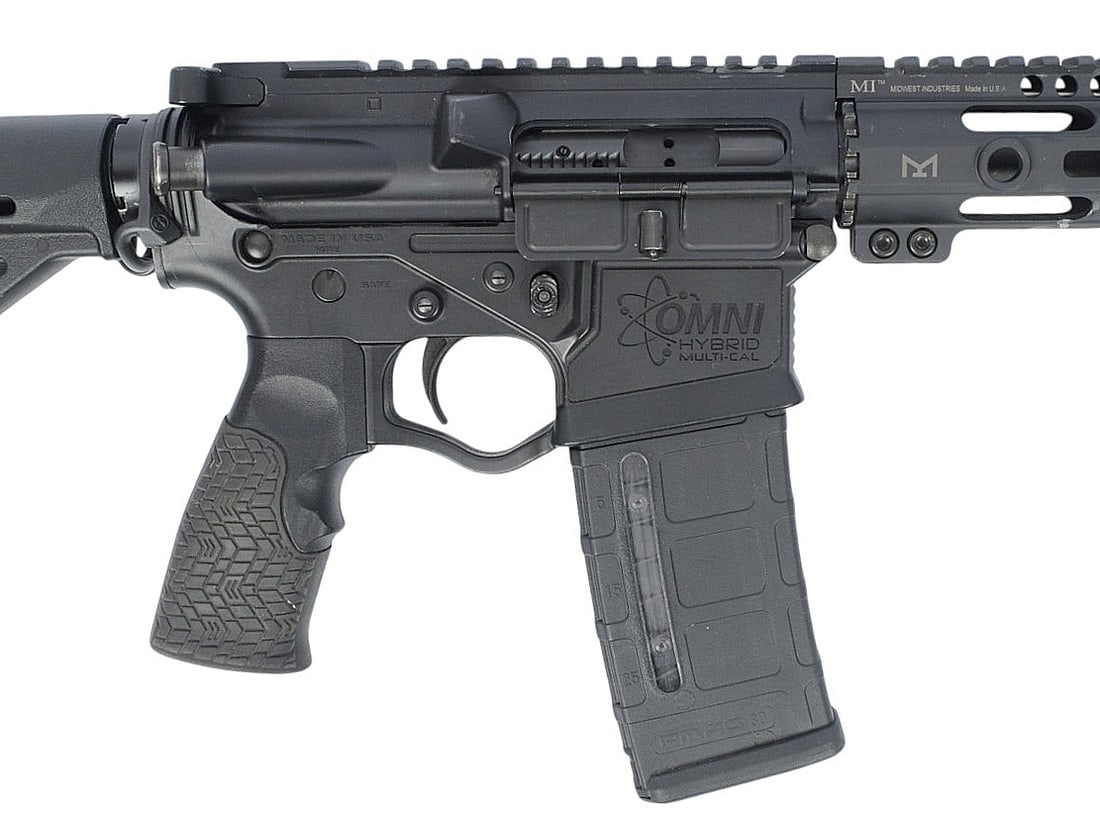 American Tactical Industries Omni Hybrid AR-15 5.56mm Semi Auto Rifle FFL NS114479(DMW1) - 2