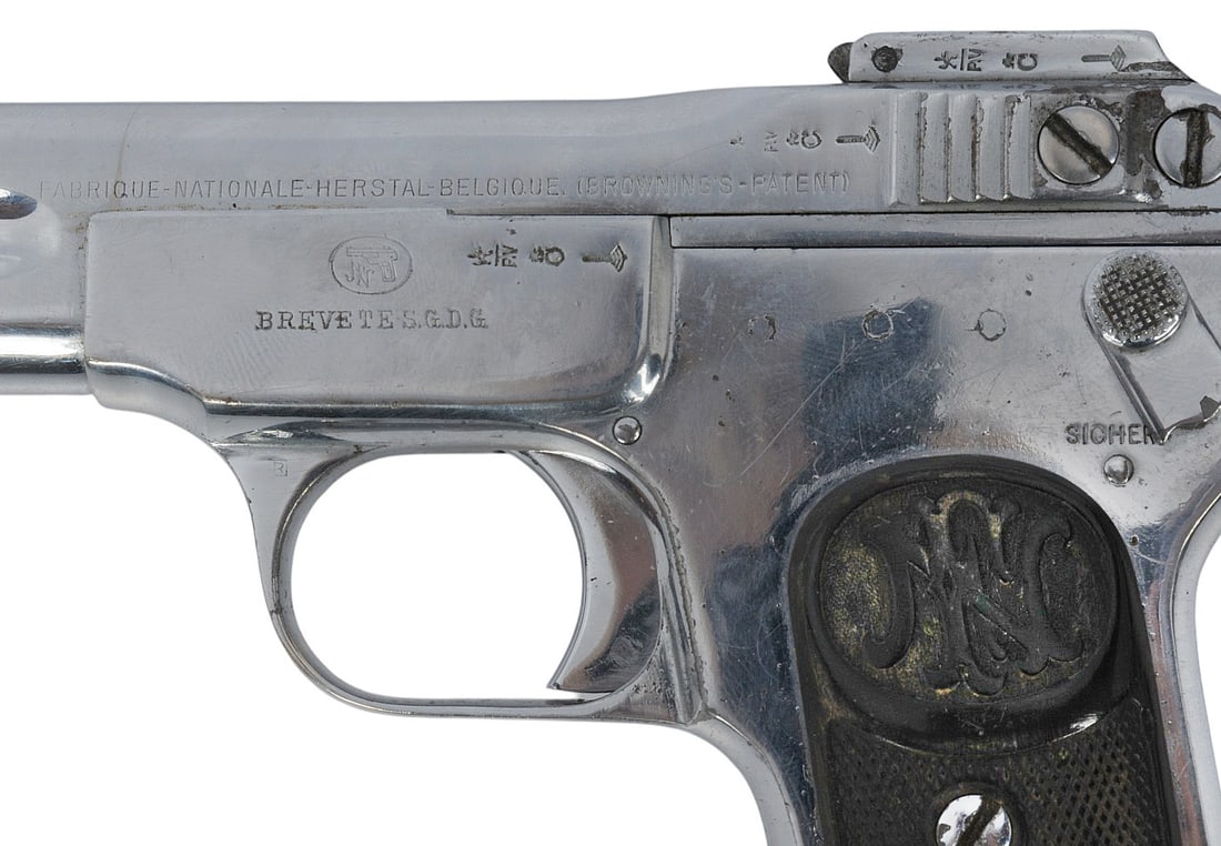 Belgian FN Browning Model 1900 32 ACP Semi Auto Pistol FFL 399740 (B3W1) - 2