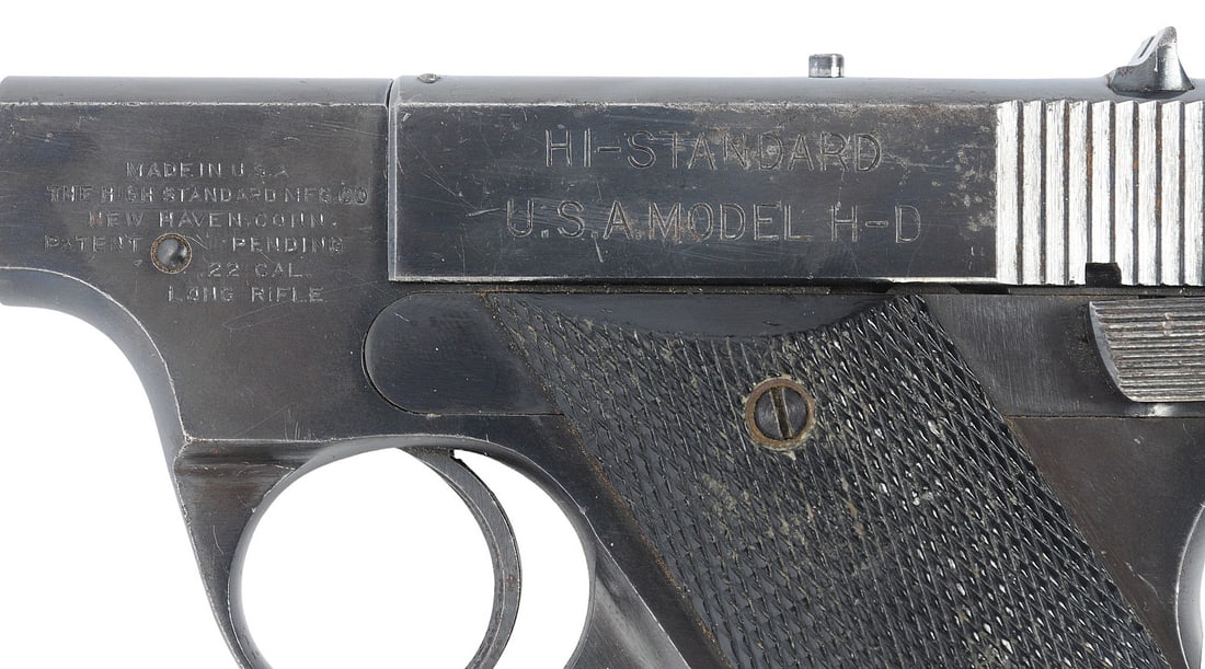 US Property Marked Hi-Standard U.S. A Model H-D 22LR Semi Auto Pistol FFL 120591(B3W1) - 3