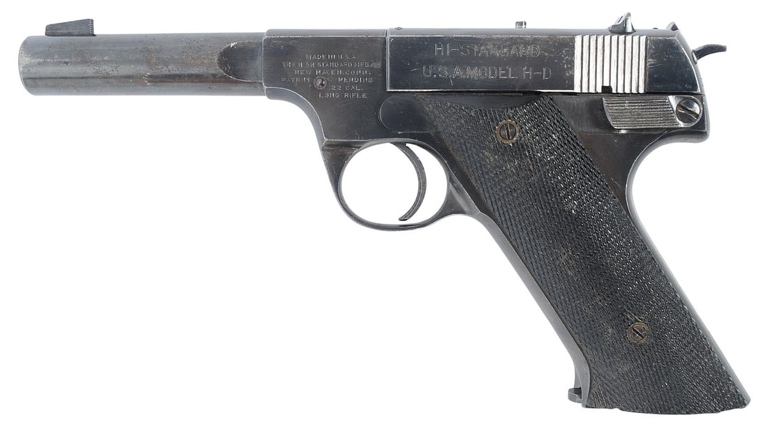 US Property Marked Hi-Standard U.S. A Model H-D 22LR Semi Auto Pistol FFL 120591(B3W1) - 4