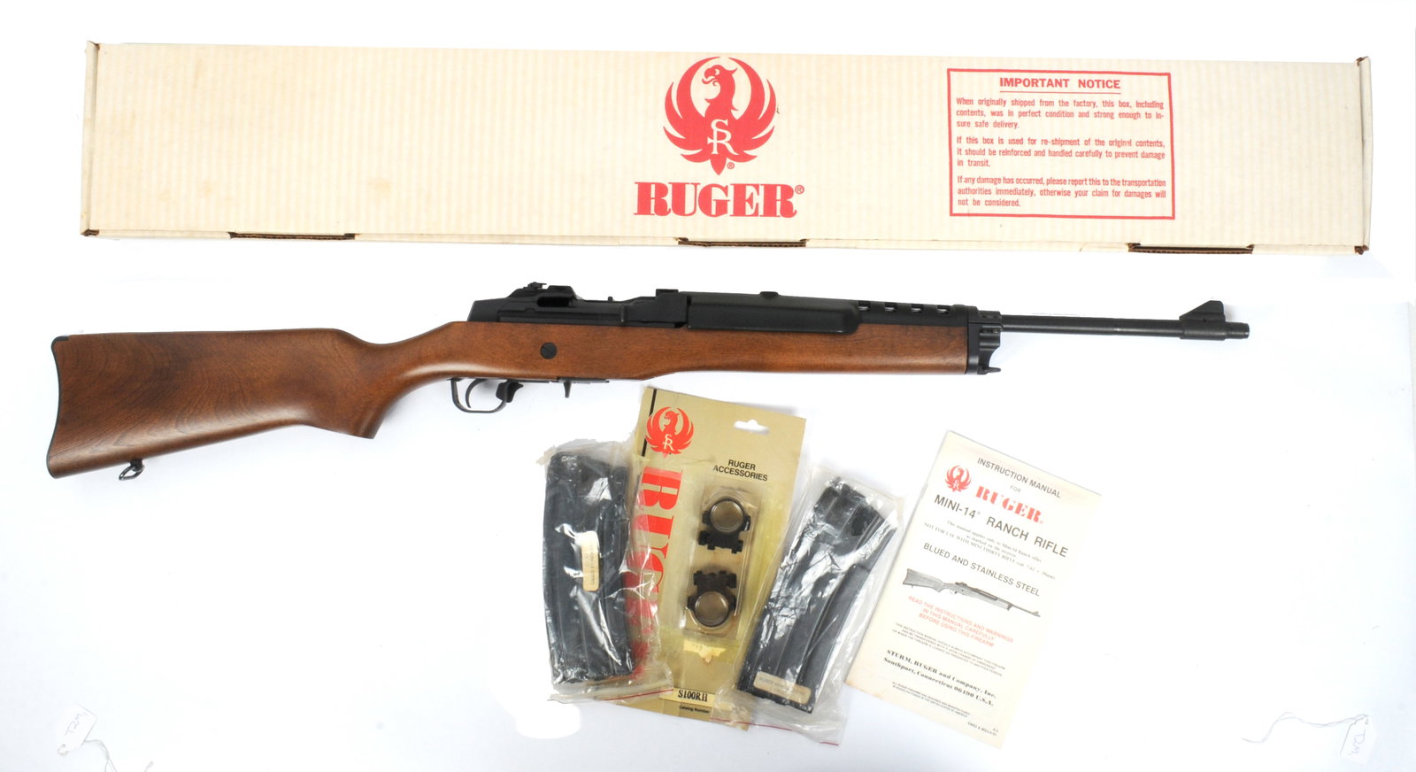Ruger Mini 14 Ranch Rifle 223 Rem. Semi Auto Rifle FFL 188-80018 (T2M1) - 2