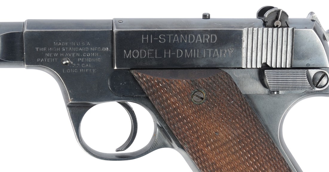 Hi-Standard Model H-D 22LR Semi Auto Pistol FFL 226228(B3W1) - 2