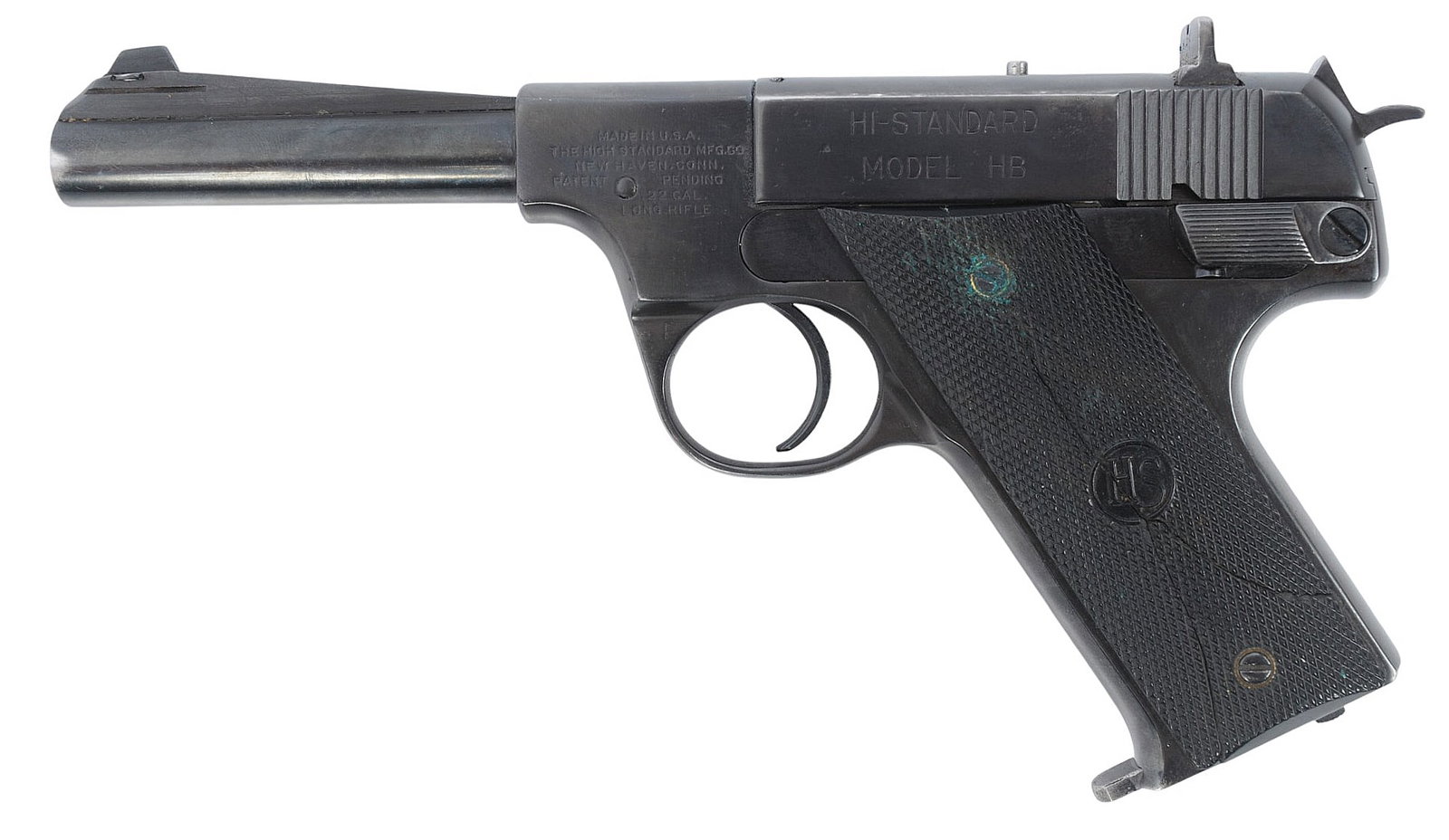 Hi-Standard Model H-B 22LR Semi Auto Pistol FFL 299358 (B3W1) - 4