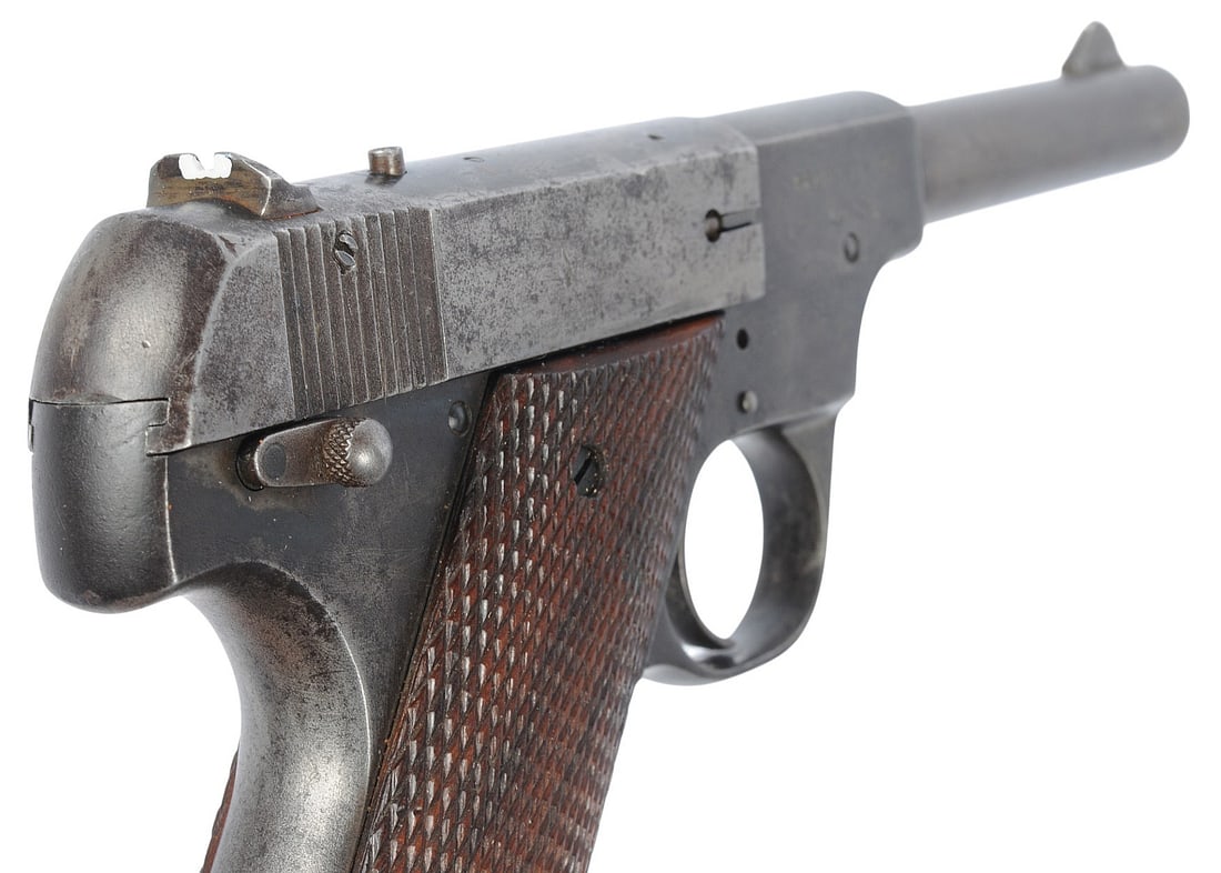 US Property Marked Hi-Standard Model B 22LR Semi Auto Pistol FFL 106239(B3W1) - 7