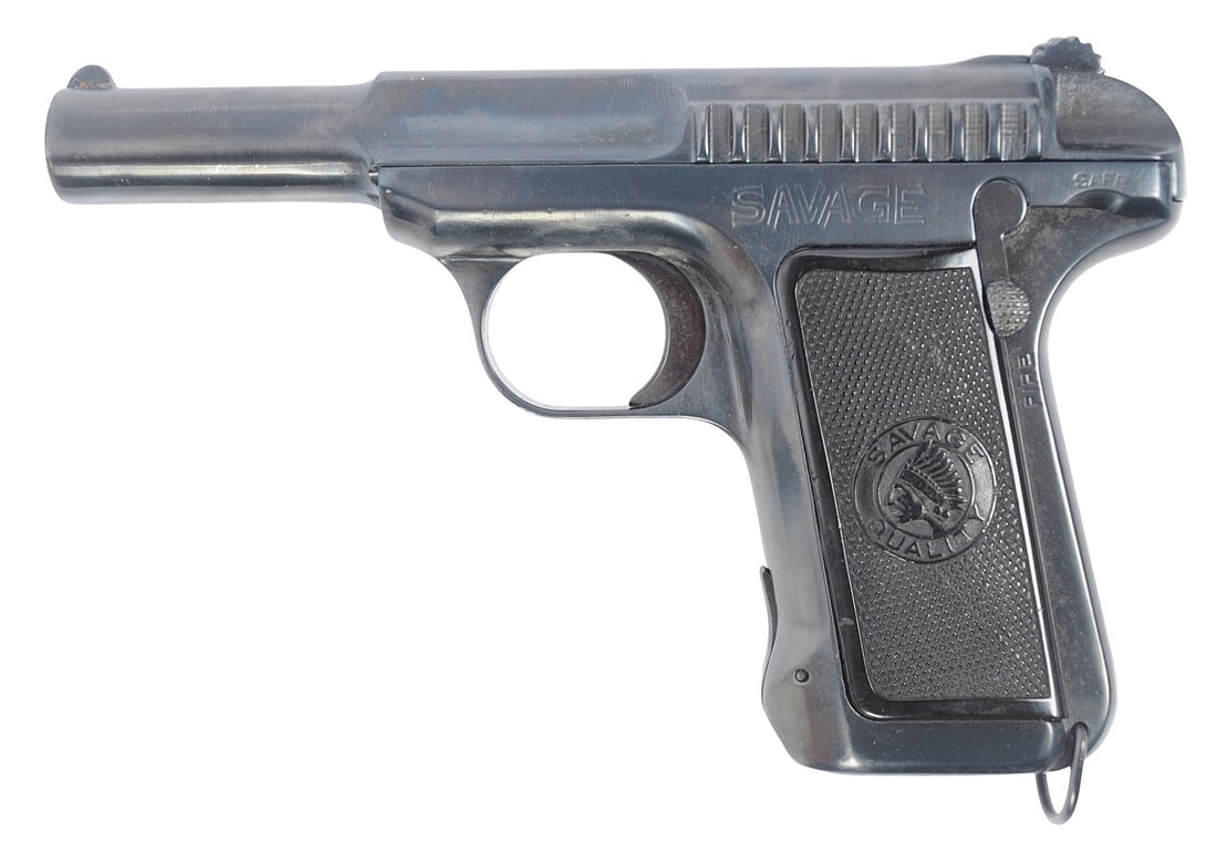 French Contract Savage Model 1907 32ACP/7.65 Semi-auto Pistol FFL Required: 124013 (B3W1) - 2