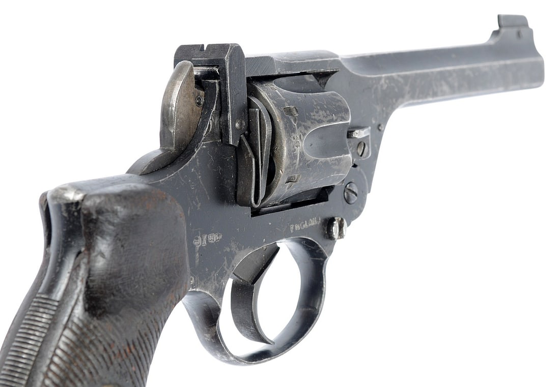 British Webley NO.2 Mark I Tanker 38. Cal Double Action Revolver FFL Y3505 (B3W1) - 8