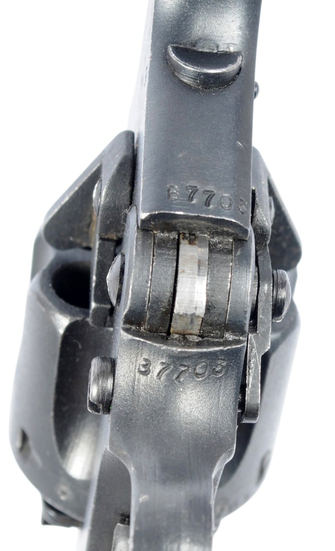 British Webley NO.2 Mark I Tanker 38. Cal Double Action Snub Nose Revolver FFL B7703 (B3W1) - 7