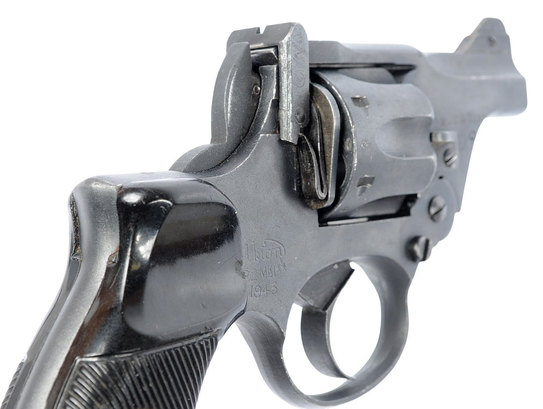 British Webley NO.2 Mark I Tanker 38. Cal Double Action Snub Nose Revolver FFL B7703 (B3W1) - 9