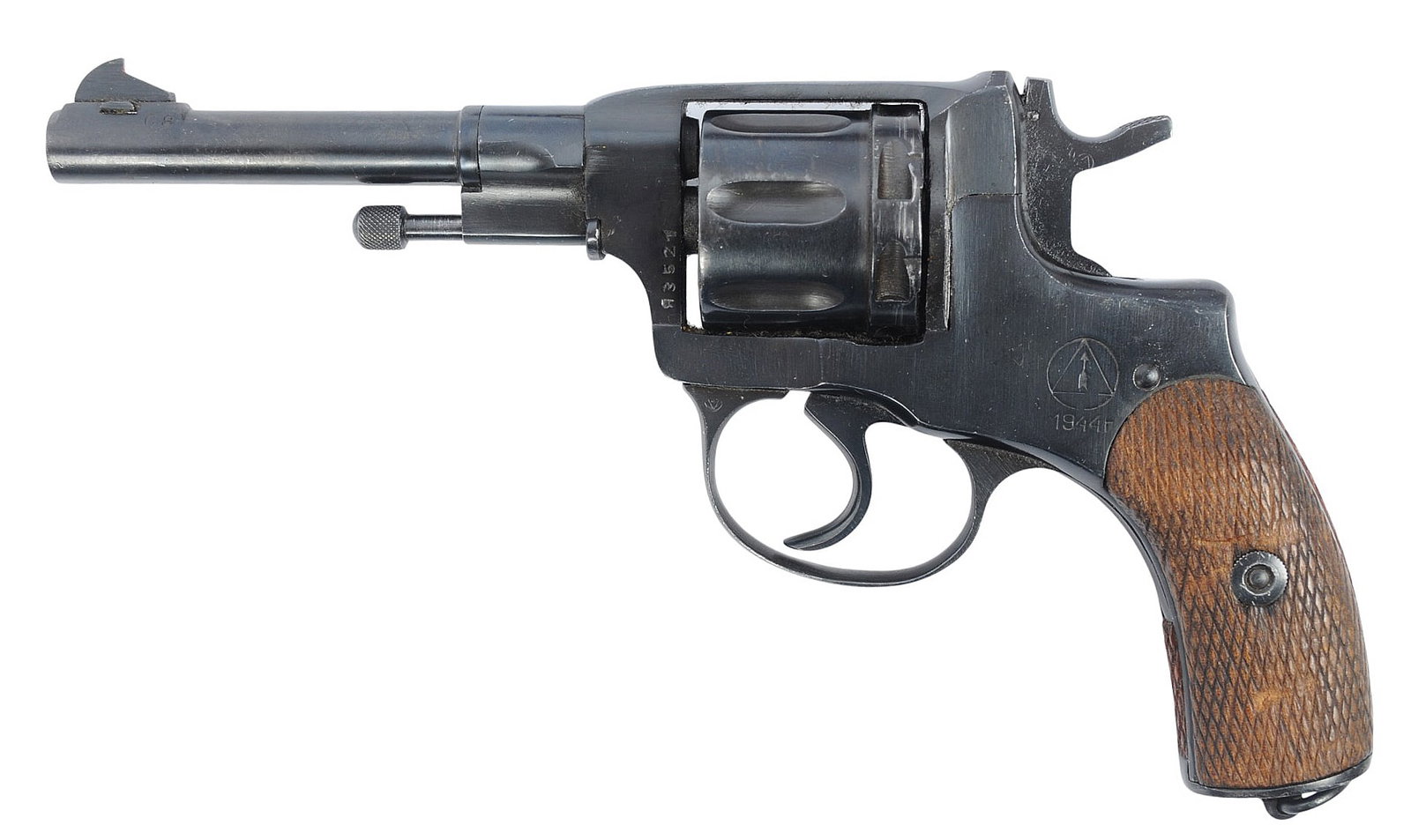 Russian WWII 1944 Date Izhevsk Model 1895 Nagant 7.62x38R Double Action Revolver FFL 189532515(B3W1) - 7