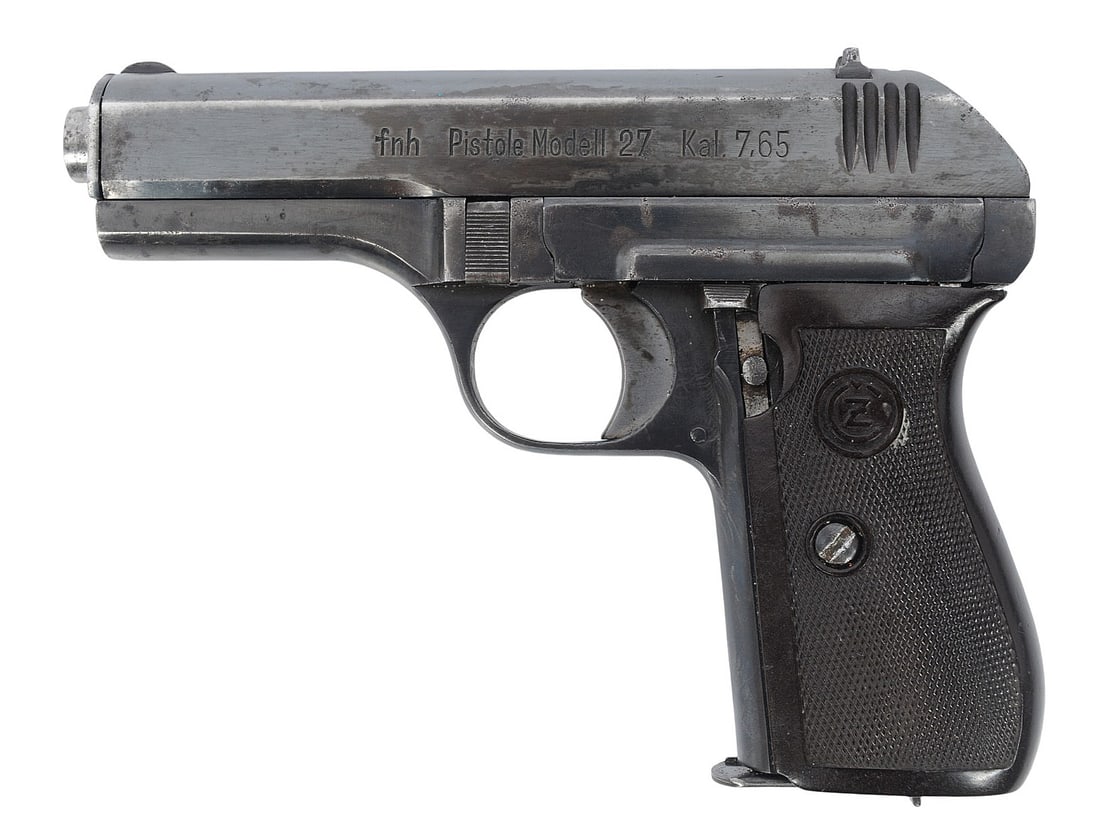 Czech Occupied WWII CZ27 7.65mm Semi Auto Pistol FFL 309573 (B3W1) - 6