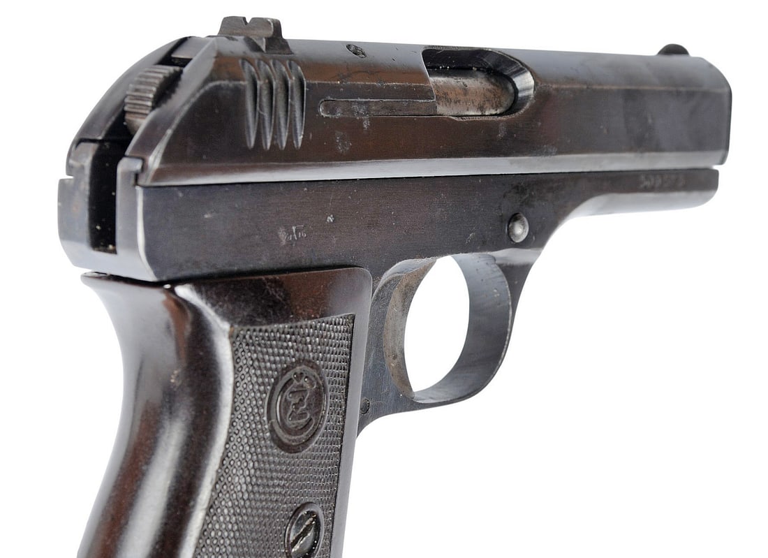 Czech Occupied WWII CZ27 7.65mm Semi Auto Pistol FFL 309573 (B3W1) - 8
