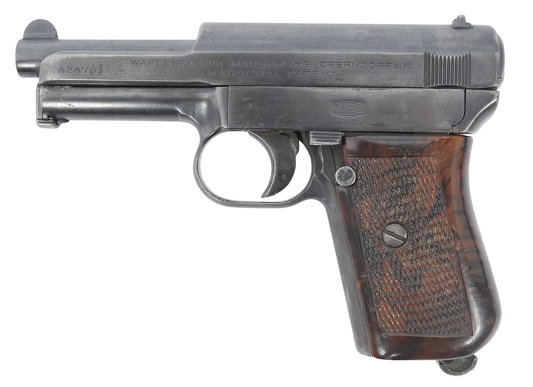 German Mauser Model 1914 7.65mm Semi Auto Pistol FFL 434791(B3W1) - 3