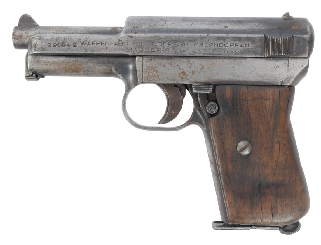 German Mauser Model 1914 7.65mm Semi Auto Pistol FFL 290942 (B3W1) - 3