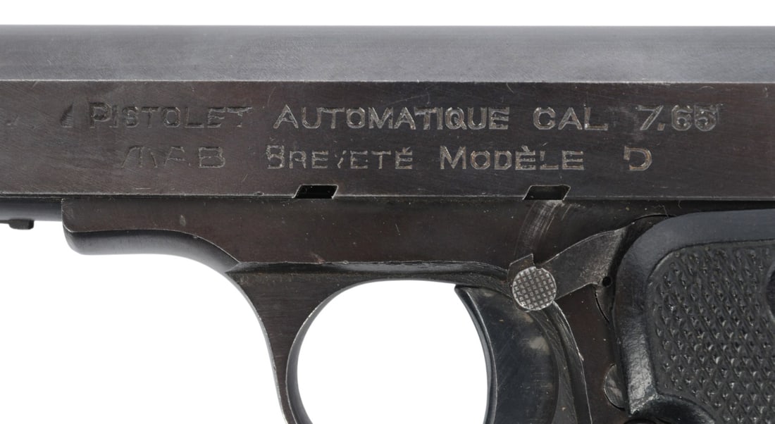 French MAB Model D 7.65mm Semi-auto Pistol FFL Required: 102676 (B3W1) - 4
