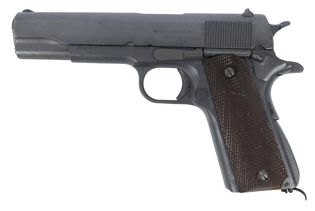 US Military WWII Ithaca 1911A1 45 ACP Semi Auto Pistol FFL 2066416 (TAY1) - 5