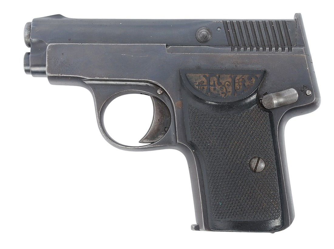 F.L. Langnehan Model III 6.35mm Semi Auto Pistol FFL NSN (KDC1) - 2