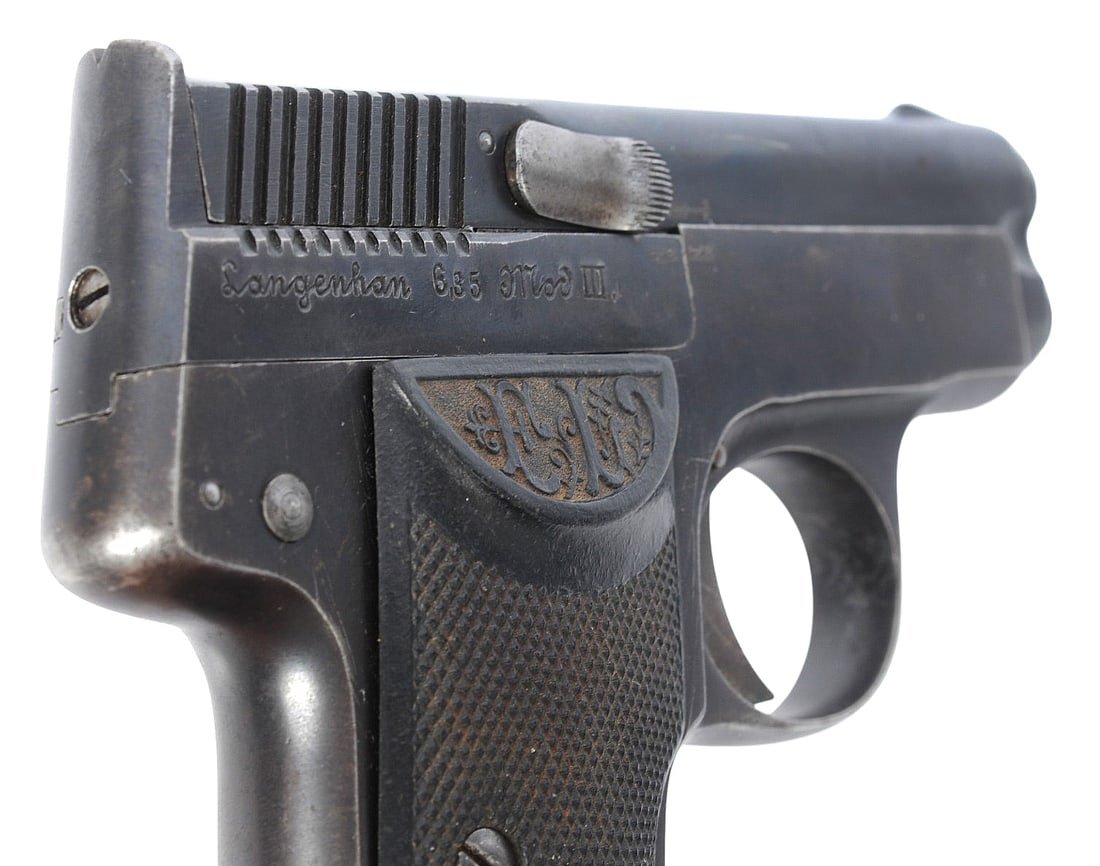 F.L. Langnehan Model III 6.35mm Semi Auto Pistol FFL NSN (KDC1) - 4