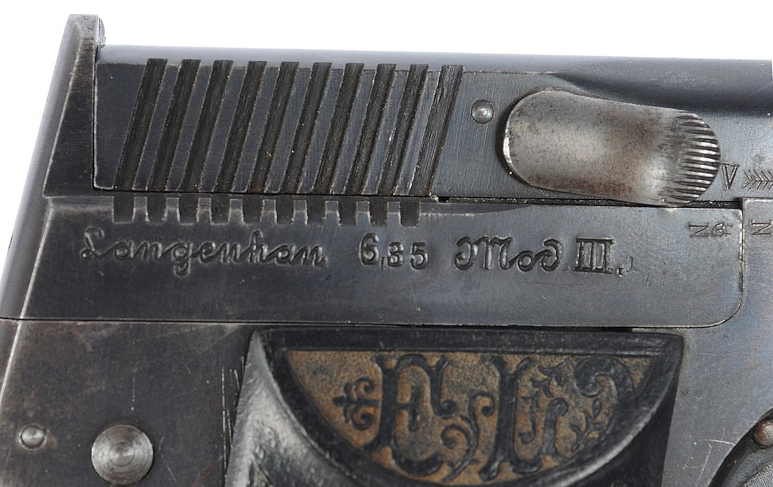 F.L. Langnehan Model III 6.35mm Semi Auto Pistol FFL NSN (KDC1) - 5