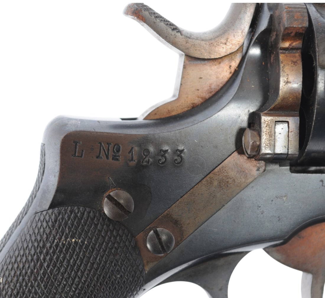 Swedish Husqvarna Model 1887 Nagant 7.5mm Double Action Revolver FFL 8590 (KDC1) - 2