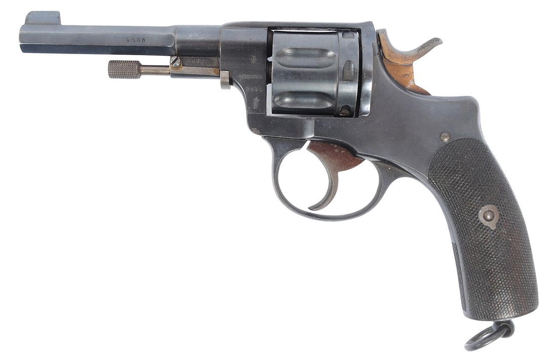Swedish Husqvarna Model 1887 Nagant 7.5mm Double Action Revolver FFL 8590 (KDC1) - 4
