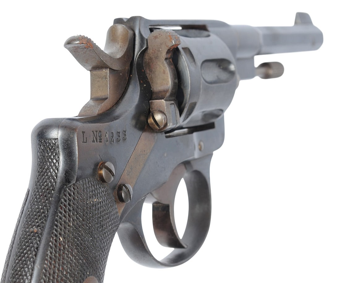 Swedish Husqvarna Model 1887 Nagant 7.5mm Double Action Revolver FFL 8590 (KDC1) - 7