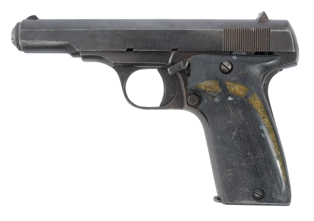 French Model D MAB 7.65mm Semi Auto Pistol FFL 111146 (B3W1) - 3