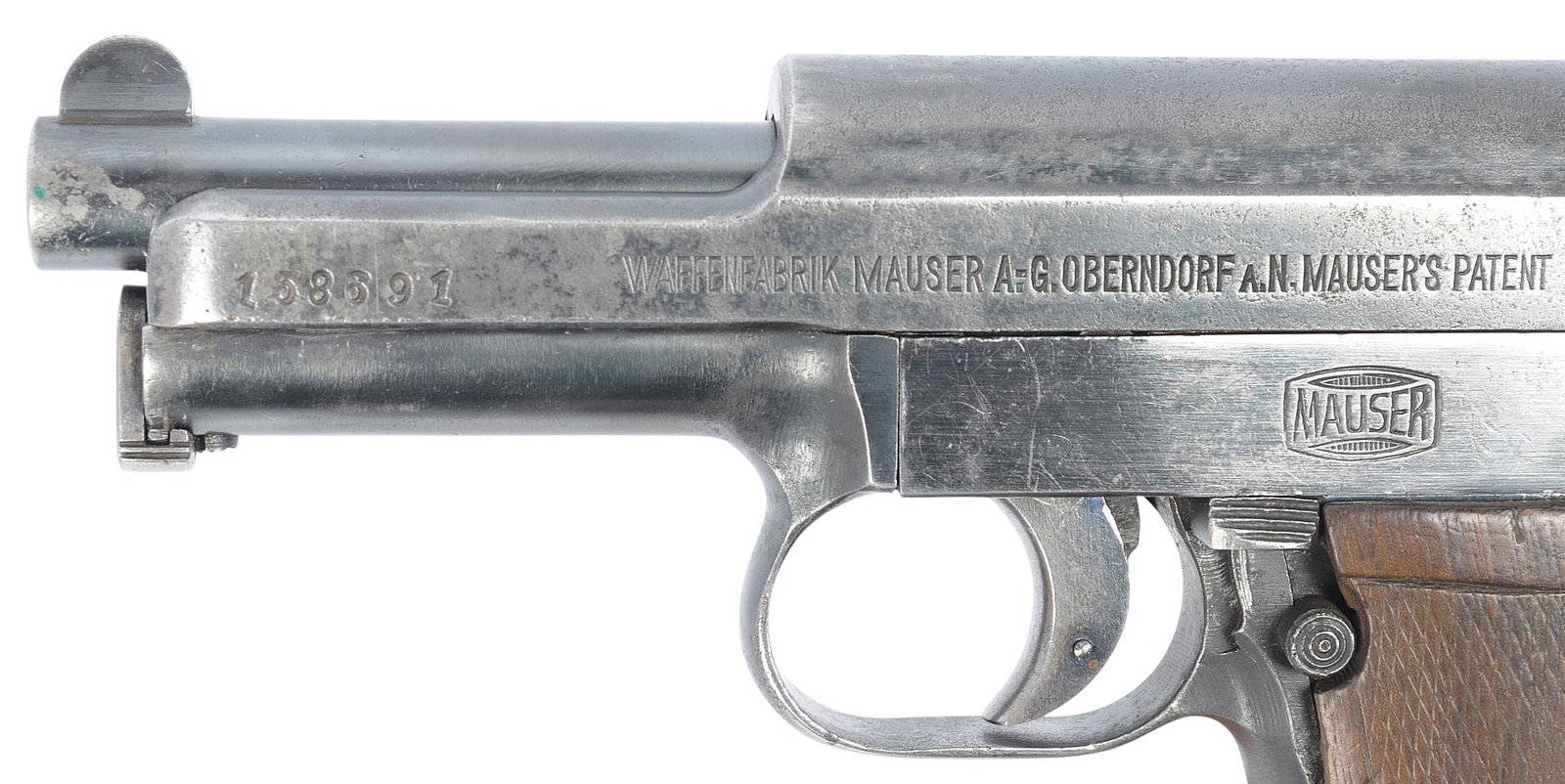 German Mauser Model 1914/34 7.65mm Semi Auto Pistol FFL 158691 (B3W1) - 3
